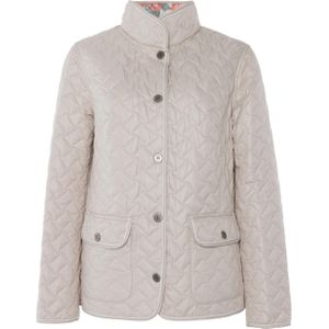 Barbara Lebek Jas beige (Maat: 46) - Effen