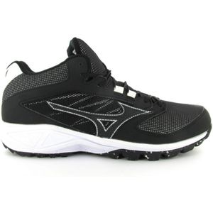 Mizuno Dominant AS Mid Korfbal schoenen zwart (Maat: 8.5 US)