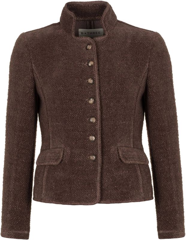 B Three - Blazer Maartje - Licht Bruin