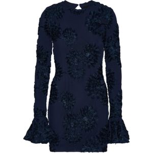 ROTATE Jurk blauw (Maat: 36) - Halslijn: Ronde hals,