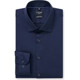 OLYMP No. Six Overhemd, super slim, New York Kent, Marineblauw
