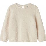 Gebreide Top - Loose Fit - Lange Mouwen - Ronde Hals