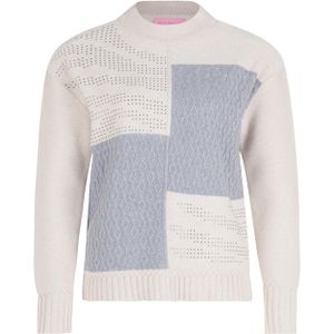 Betty Barclay - So Cosy Trui beige (Maat: 40) - Halslijn: Opstaande kraag,