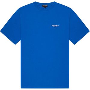 Quotrell T-shirt blauw (Maat: XL) - Tekst - Halslijn: Ronde hals,