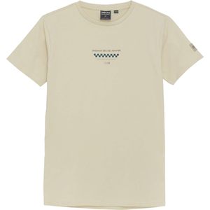 Indian Blue Jeans T-shirt beige (Maat: 176) - TekstFotoprint - Halslijn: Ronde hals,