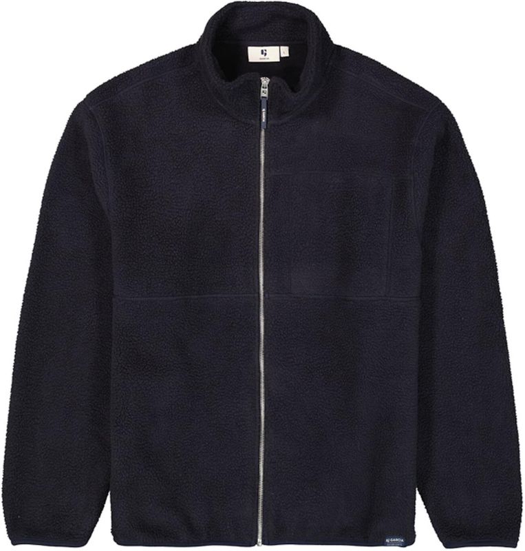 GARCIA - Vest - Blauw - Teddy - Regular Fit