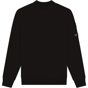Malelions Knitted Pocket Mockneck - Black XS
