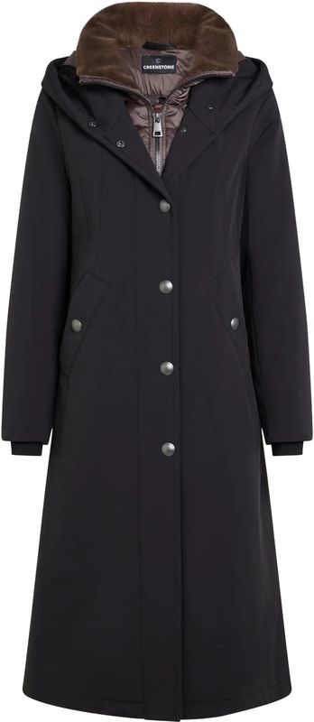 Creenstone - Effie - Damesjas - Technische Trenchcoat - Met Capuchon - Luxe