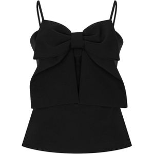 Ibana Dames top zwart (Maat: 38) - Effen