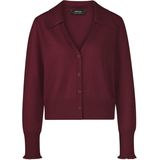 Marc Cain - Cropped Cashmere Cardigan - Bruin - Dames - Kasjmier