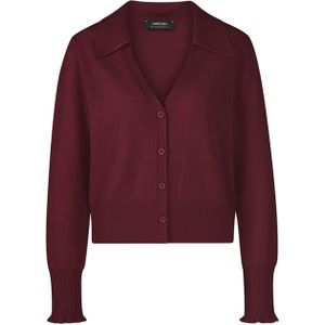 Marc Cain - Cropped Cashmere Cardigan - Bruin - Dames - Kasjmier