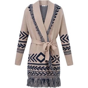 HV Society Vest beige (Maat: 36) - Halslijn: V-hals,