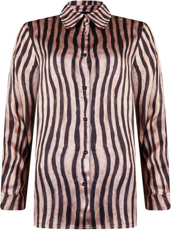 Poools - Blouse - Bruin