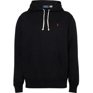 Ralph Lauren Heren hoodie zwart (Maat: XL) - Effen - Halslijn: Capuchon,