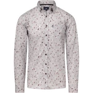 State of Art Heren overhemd lange mouw grijs (Maat: 3XL)