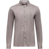 State of Art - Overhemd - Taupe - Lange Mouw - 21425287