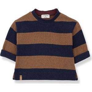 One More in the family Trui bruin (Maat: 6M) - Baby