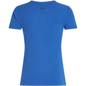 Penn & Ink N.Y. T-shirt blauw (Maat: XS) - Effen - Halslijn: Ronde hals,