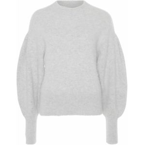 Bellerose Trui grijs (Maat: XL) - Effen - Halslijn: Ronde hals,