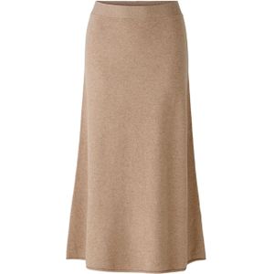 OUI Rok beige (Maat: 36) - Effen