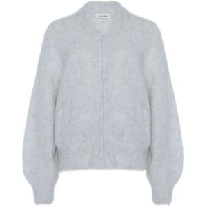 American Vintage Vest grijs (Maat: XS-S) - Effen - Halslijn: V-hals,