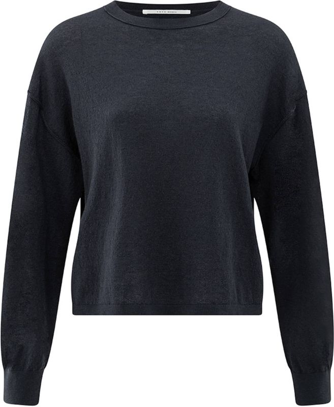 Yaya - Gebreide Trui - Blauw - Dames