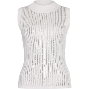 Guess Top wit (Maat: S) - Glitter - Halslijn: Ronde hals,