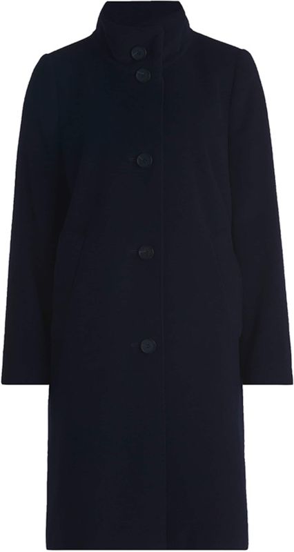 Betty Barclay - Tussenmantel - Zwart - Klassieke Mantel - Lange Pasvorm