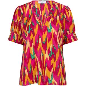Lofty Manner Blouse multicolor (Maat: XL) - Halslijn: V-hals,