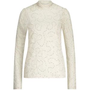 Nukus - NKF01002 17 - Pailletten Top - Off White