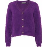 Geisha - Fluffy Vest - Purple - Dames