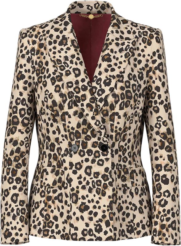 Marc Cain - Regular Fit - Colbert - All-over Dierenprint