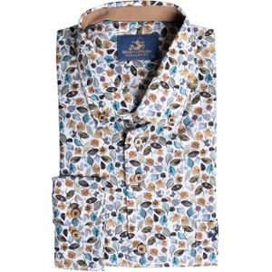 Eden Valley Heren overhemd lange mouw groen (Maat: L)