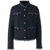 Marc Cain Dames jas blauw (Maat: 38)