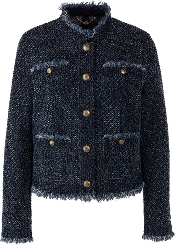 Marc Cain Dames jas blauw (Maat: 38)