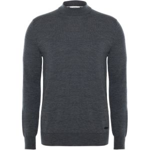 Born with appetite Heren coltrui grijs (Maat: S) - Halslijn: Col,