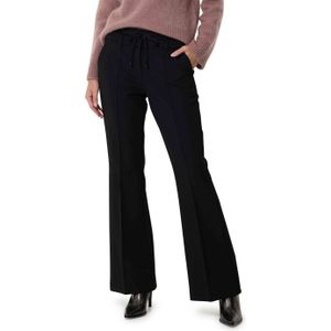 Cambio Fawn double waist L33 broek zwart (Maat: 36-33)