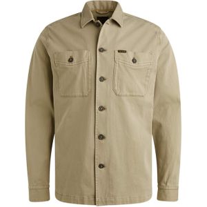 PME Legend Overshirt beige (Maat: S) - Effen