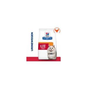 12kg c/d Multicare Stress Urinary Care kattenvoer met Kip zak Hill's PRESCRIPTION DIET