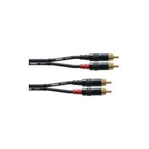 Cordial CFU 3 CC 3,0m Cinchkabel, 2x Cinchstecker 2x Cinchstecker, 300 cm