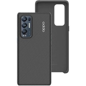 Oppo Aramid Fiber Case für Find X3 Neo | Schutzhülle für dein Oppo Find X3 Neo | Aramidfaser | Schwarz | Langlebiges Material | schützt Ihr Telefon vor Kratzern