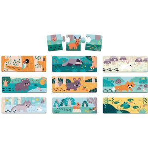 Janod x WWF - Combinatiepuzzel Spoorzoeken