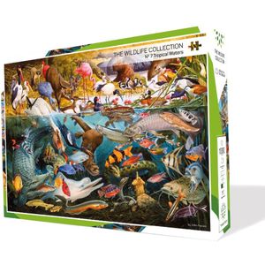The Wildlife Collection - Puzzel Nr. 7 - Tropical Waters - 1000 stukjes