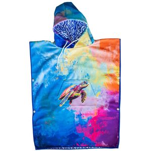 SooBluu x WWF - surfponcho kids - maat M / 4-9 jaar