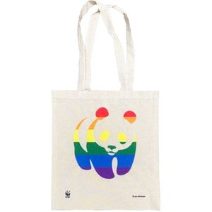 Tote bag WWF regenboog logo