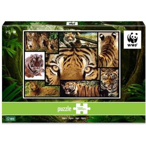 WWF puzzel - tijger - 1000 stukjes