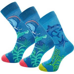 Forebel x WWF - sock by sock - Elephant - Maat 31/35 (kindermaat)