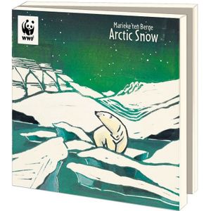 WWF kerstkaartenmapje - Arctic Snow - Marieke ten Berg - 10 vierkante kerstkaarten met envelop