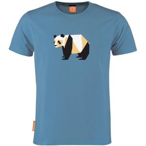 Okimono x WWF - Panda - blauw - heren - ronde hals - maat S