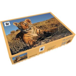 WWF puzzel - Tijgerwelp - 200 stukjes